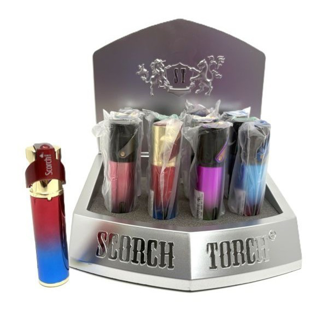 Picture of S61855 Scorch Cylindrical Shape Torch Lighter - 12ct