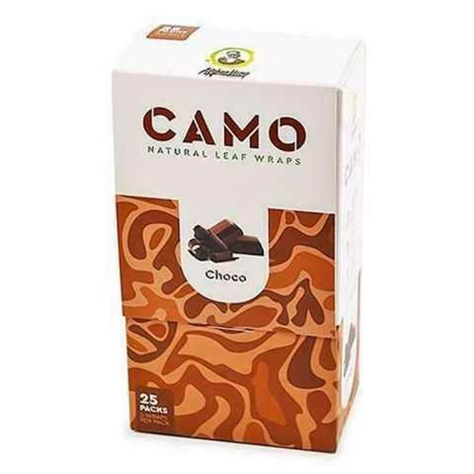 Picture of Camo Leaf Wraps 5 x 25pk - Choco