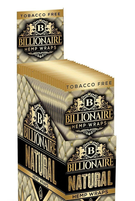 Picture of Billionaire Hemp Wraps 2ct 25pk - Natural