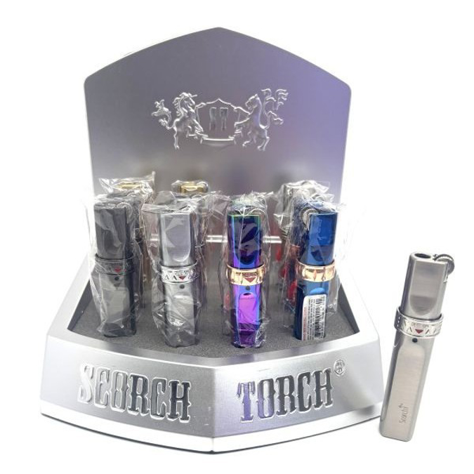 Picture of S61333 Scorch 3.25in w Flint Igniter Torch Lighter - 12ct