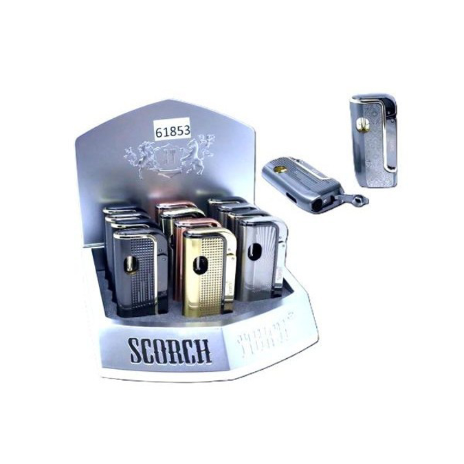 Picture of S61853 Scorch Heavy - Cigar Punch Torch Lighter - 12ct