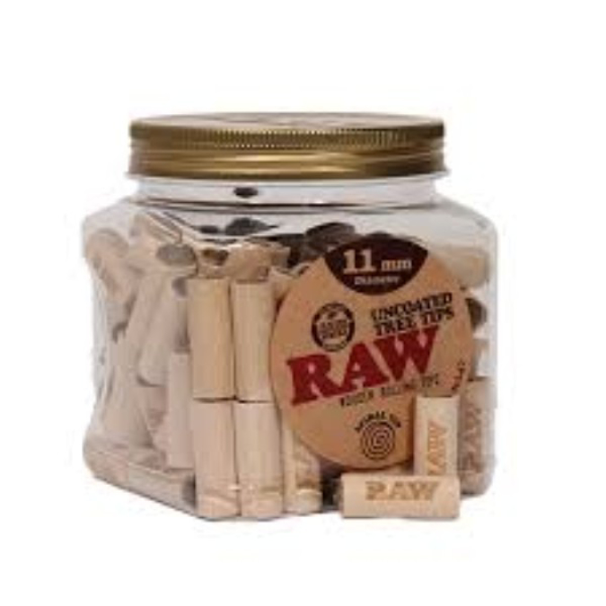 Picture of Raw Tips - Uncoated Tree 11mm 100ct