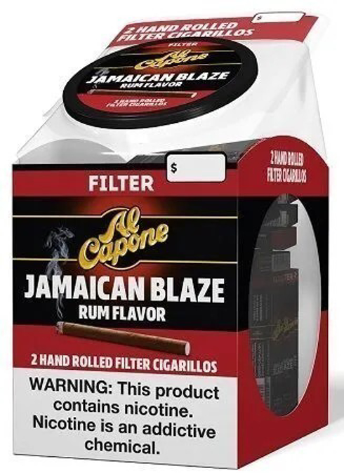 Picture of Al Capone Filter Jar 2ct 60pk-Jamaican Blaze