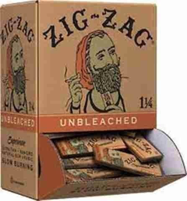 Picture of Zig-Zag Paper-Unbleached 1 1/4 50ct 48pk