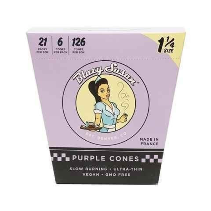 Picture of Blazy Susan Cones Purple 1 1/4 21-6-126