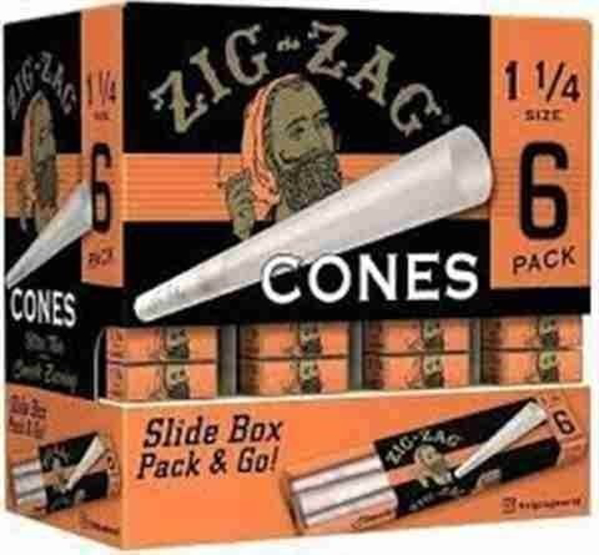 Picture of Zig-Zag Cones-Ultra Thin 1 1/4 6ct 36pk Display