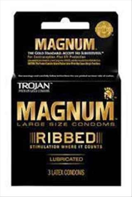 Picture of Trojan C-Magnum Ribbed Lub-6ct