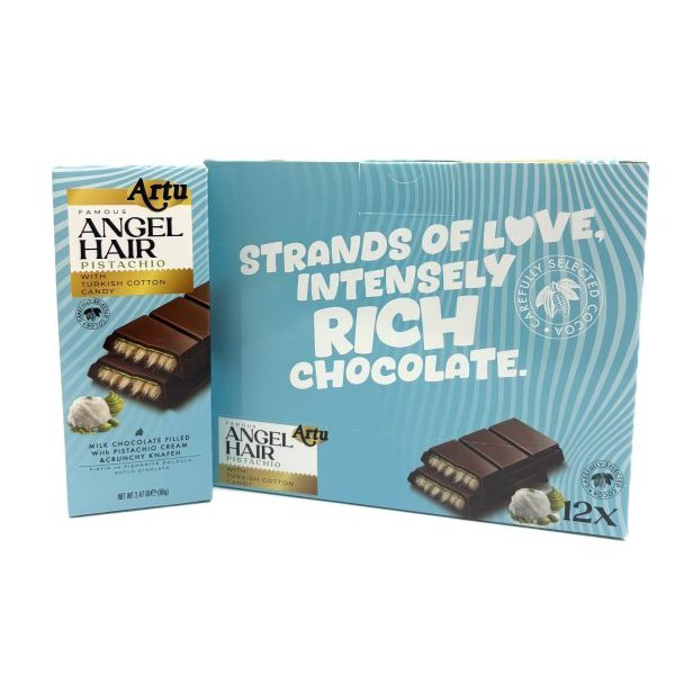 Picture of Dubai Chocolate Angel Hair-Milky 80g 12pk