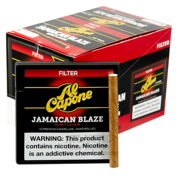 Picture of Al Capone Filter 10pk-Jamaican Blaze