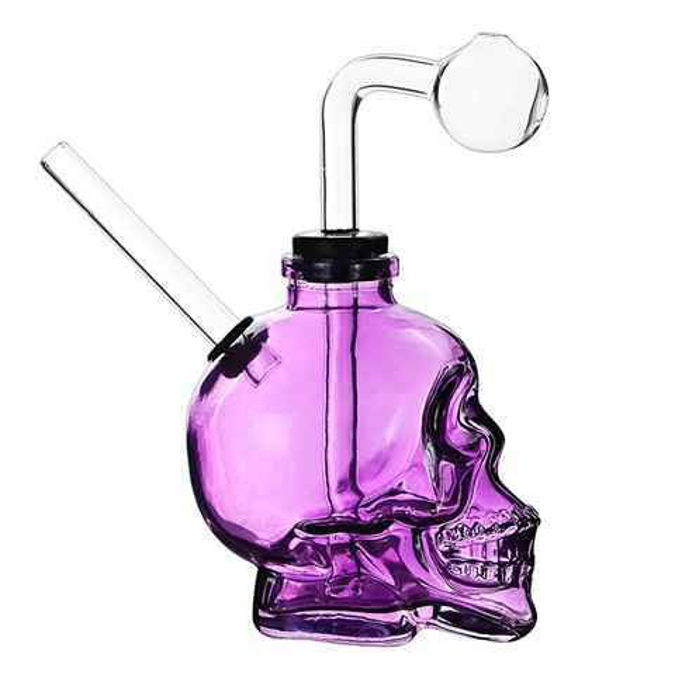 Picture of Glass  Skull Face ob