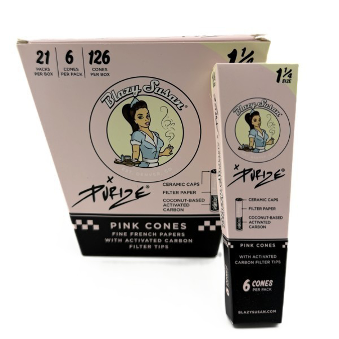 Picture of Blazy Susan x Purize Cones Pink 1 1/4-21-6pk-126
