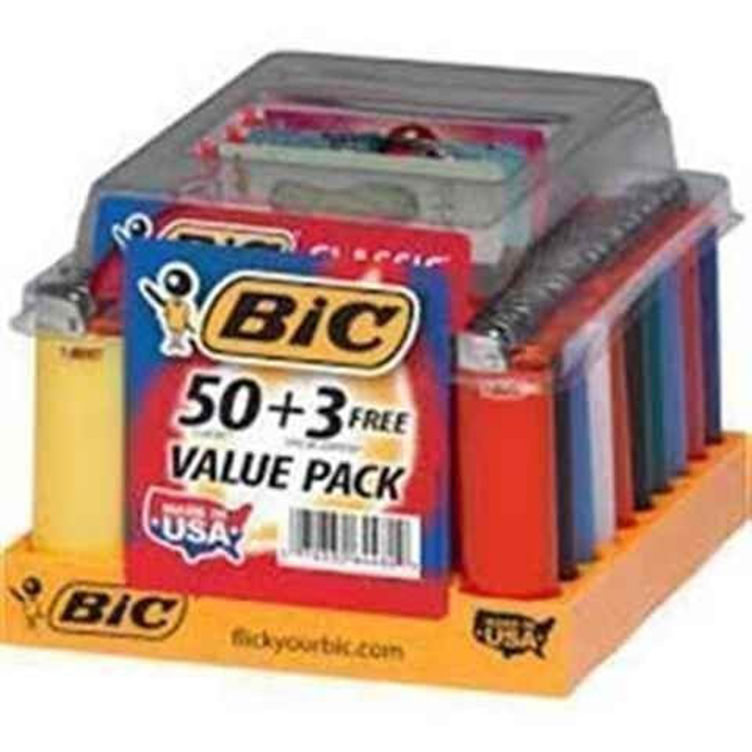Picture of Bic Lighters Large 50ct 3 Free