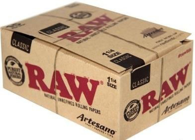 Picture of Raw Papers - Artesano King Size 32ct 15pk