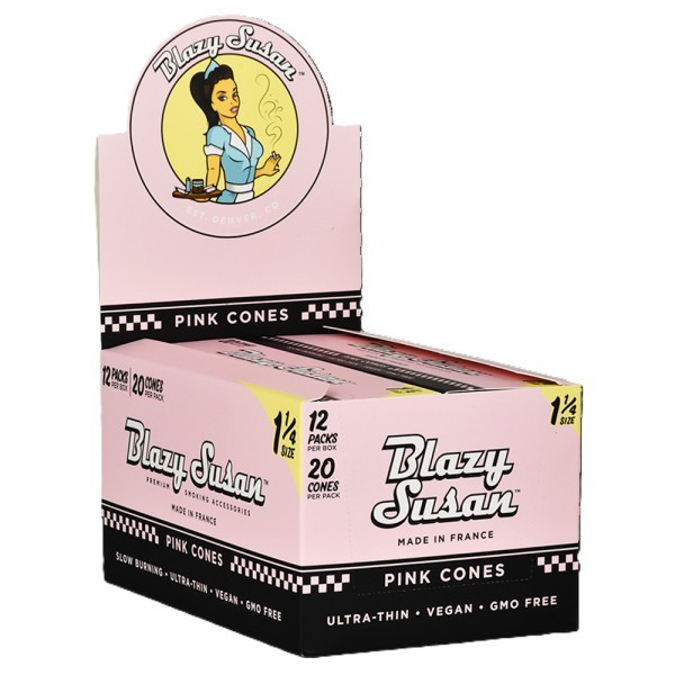 Picture of Blazy Susan Cones Pink 1 1/4-12pk-20ct