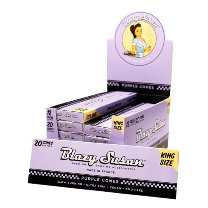 Picture of Blazy Susan Cones Purple King -12pk-20ct