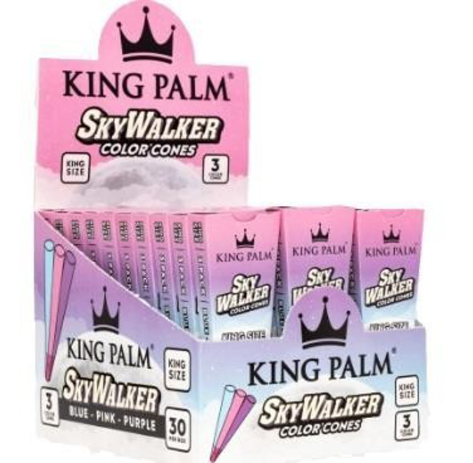 Picture of King Palm Hemp Cones KS 3ct 30pk-SkyWalker