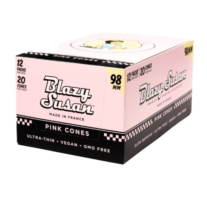 Picture of Blazy Susan Cones Pink 98MM-12pk -20ct