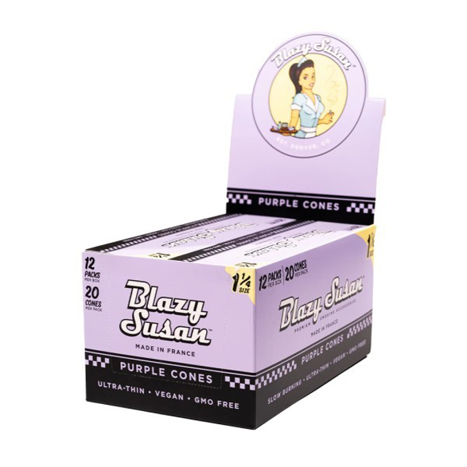 Picture of Blazy Susan Cones Purple 1 1/4 -12pk-20ct