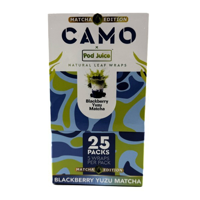 Picture of Camo X Pod Wraps 5 x 25 pk-Blackberry Yuzu Matcha