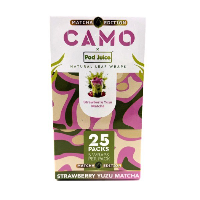 Picture of Camo X Pod Wraps 5x25pk-Strawberry Yuzu Matcha