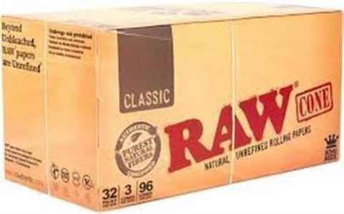 Picture of Raw Cones - King Size 3ct 32pk