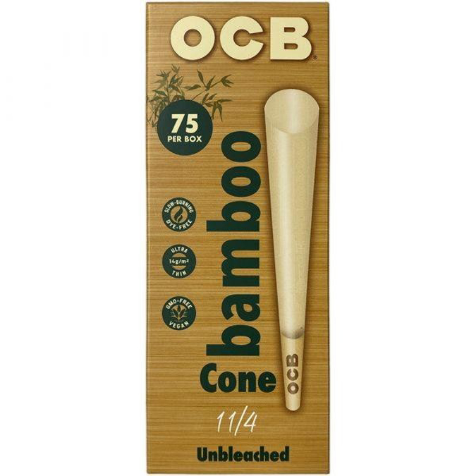 Picture of OCB Cones Bamboo 1 1/4 75ct