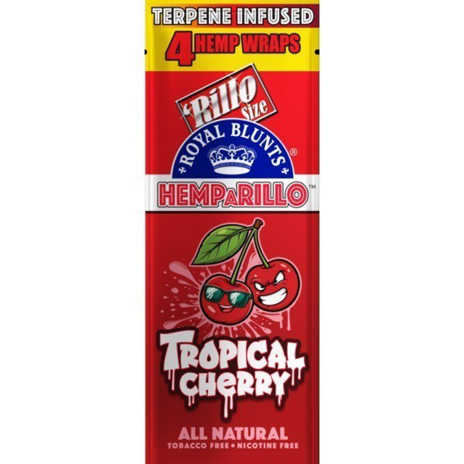 Picture of HempARillo Royal Blunts 4ct 15pk-Tropical Cherry