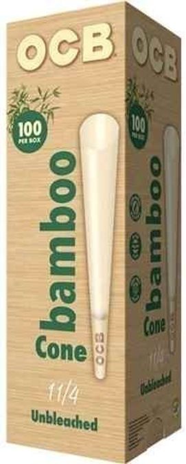 Picture of OCB Cones Bamboo 1 1/4 100pk