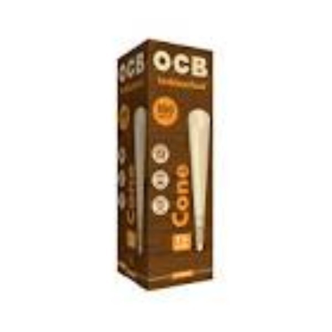 Picture of OCB Cones Unbleached 1 1/4  100pk
