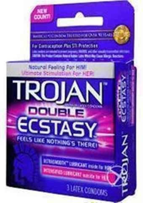 Picture of Trojan C-Double Ecstasy-6ct