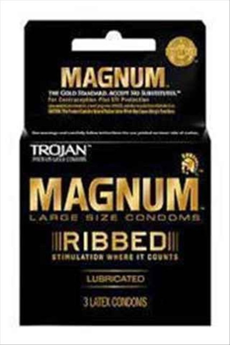 Picture of Trojan C-Magnum Ribbed Lub-6ct