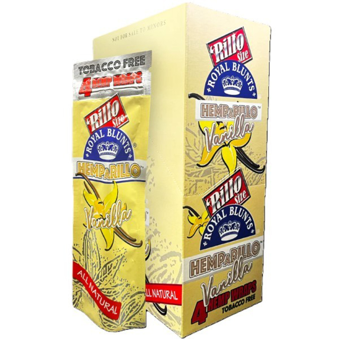 Picture of HempARillo Royal Blunts 4ct 15pk-Vanilla