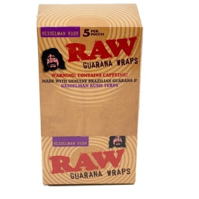 Picture of Raw Wrap Guarana Caffeine 5ct 25pk-Kesselman Kush