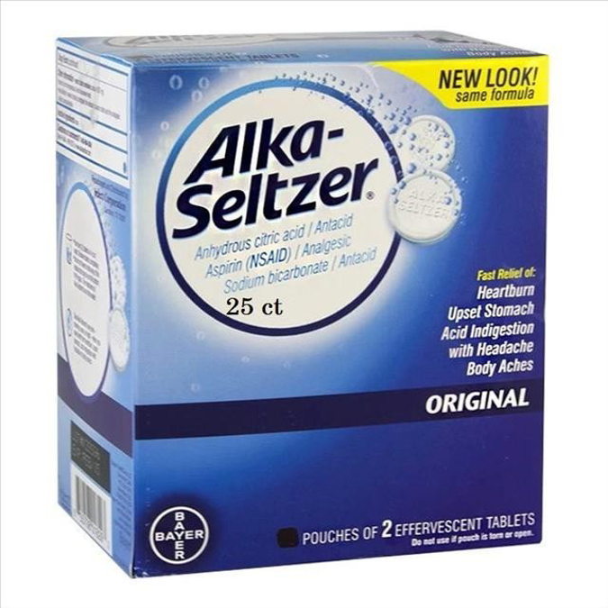 Picture of Alka Seltzer Original  2x 25ct