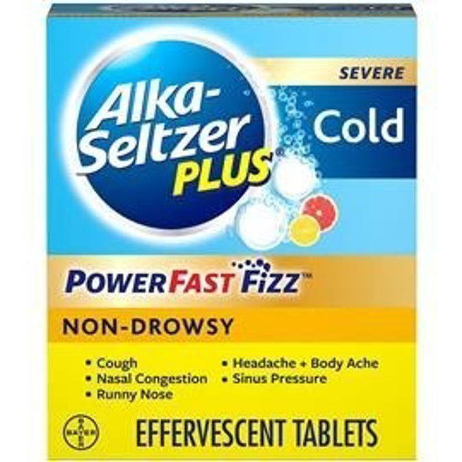 Picture of Alka Seltzer Plus Cold 25 Pouches