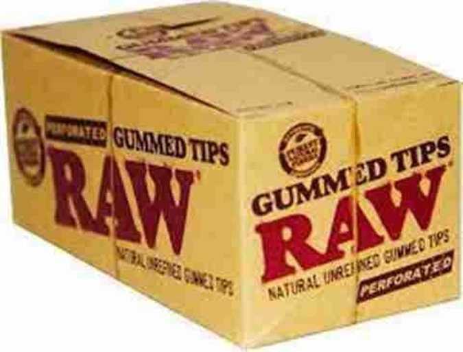 Picture of Raw Tips - Gummed Perforated 33ct 24pk