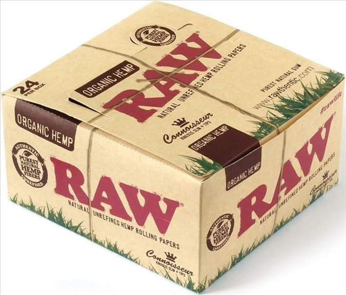 Picture of Raw Papers - Organic Tips Connoissuer 1 1/4 50ct 24pk
