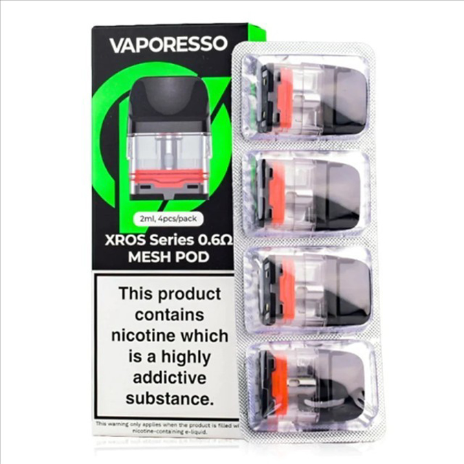 Picture of Vaporesso Xros 0.6 Mesh Pod 2ml 4ct