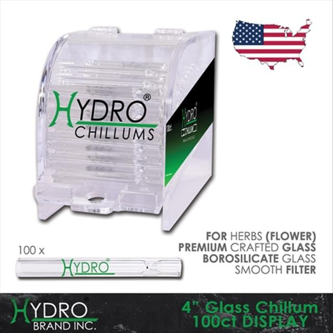 Picture of Chillum Hydro Clear Acrylic - 100ct Display