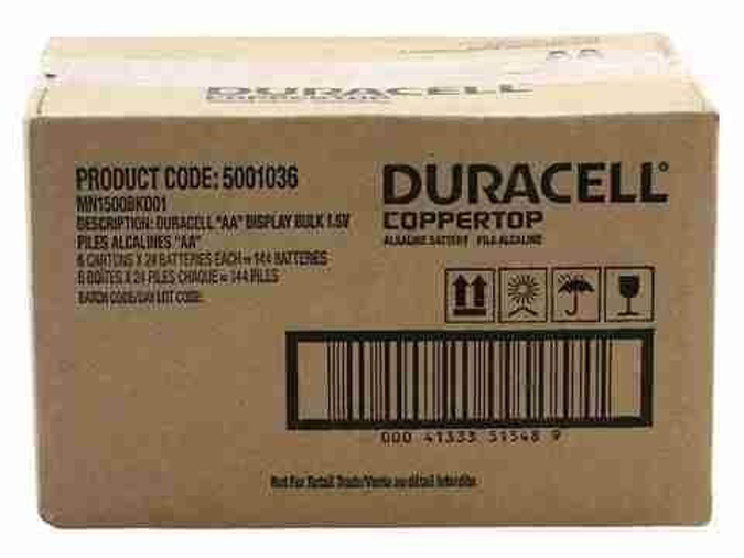 Picture of Duracell USA Box - AA4 - 14ct
