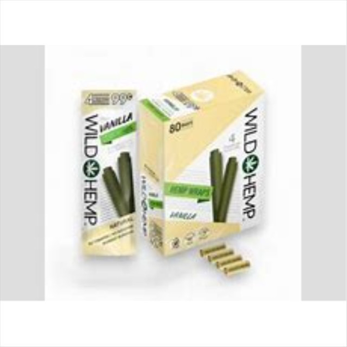 Picture of Wild Hemp Wraps 4ct 99c 20pk-Vanilla