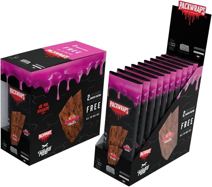 Picture of PackWraps X Twisted Hemp 2-99 Strawberry Vanilla