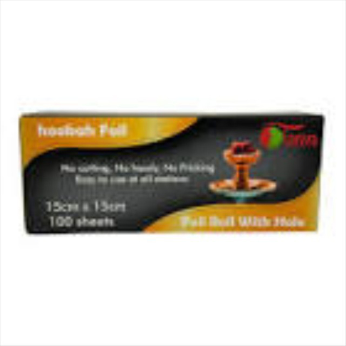 Picture of Hookah Foil w Hole Tanya 15cm 100sheet