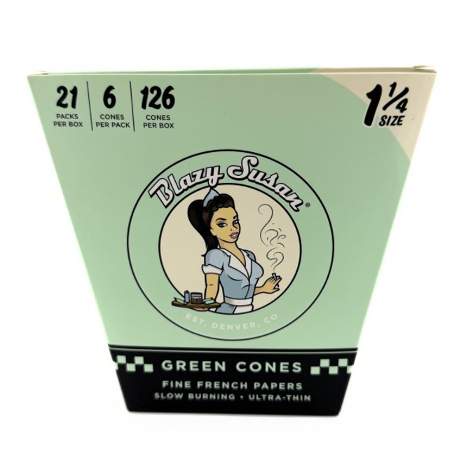 Picture of Blazy Susan Cones Green 1 1/4 21-6-126