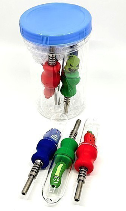 Picture of Silicone Character Titanium Nectar Collector H435-1