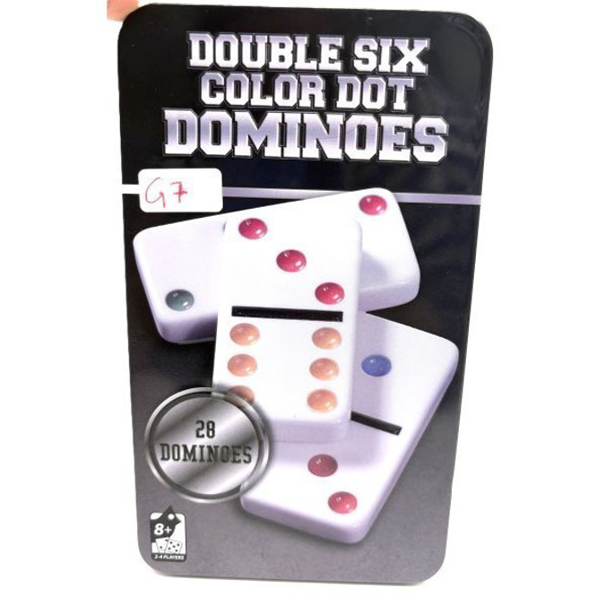 Picture of Dominos Double Six Tin 28CT