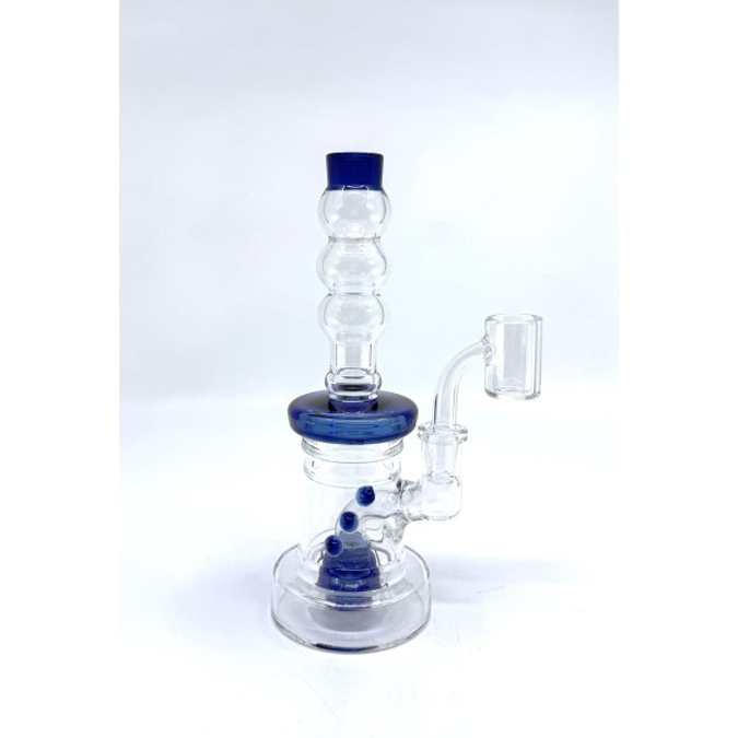 Picture of Glass 8in WP Fancy Dot 0911