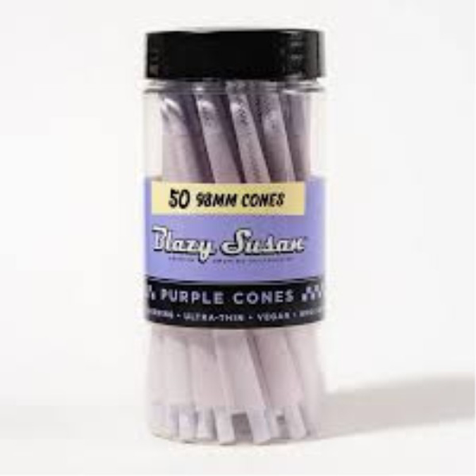 Picture of Blazy Susan Cones Purple  King Jar-50ct