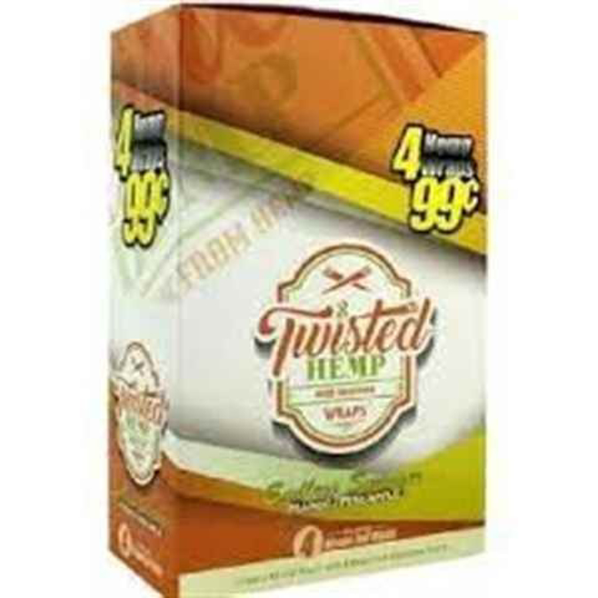 Picture of Twisted Hemp Wrap 4ct 99c 15pk-Mango Pineapple