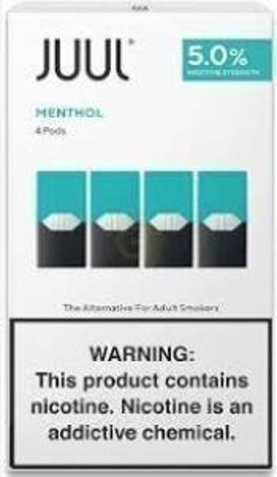 Picture of Juul Menthol 4 Pack 5 pcnt